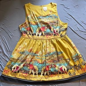 Modcloth 3x elephant dress